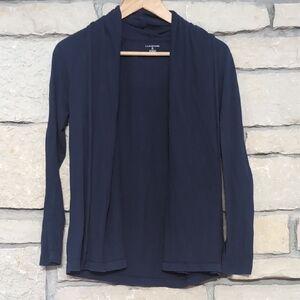 $5 Bundled! Lands' End Midnight Blue Open Cardigan
